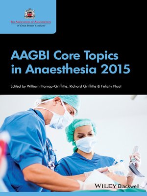 cover image of AAGBI Core Topics in Anaesthesia 2015